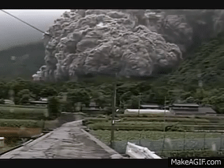 噴火によるリスク